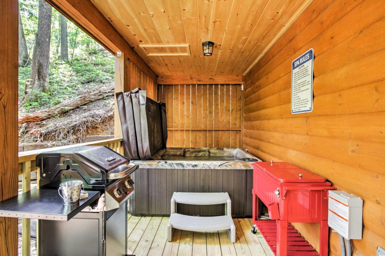 Gatlinburg Cabin With Hot Tub 5 Mi To Downtown ภายนอก รูปภาพ
